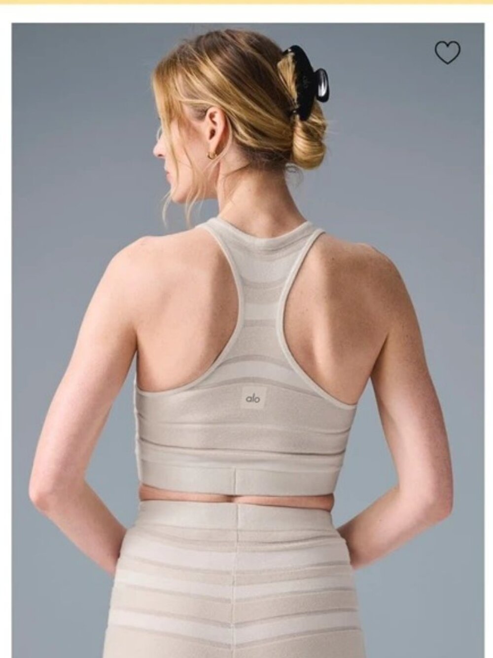 ALO Sport Play Knit bra new with tag